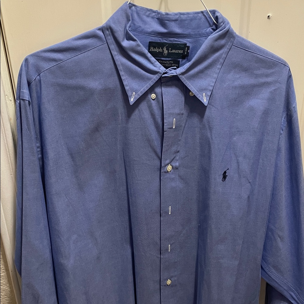 Ralph Lauren Men's Light Blue Dress Shirt